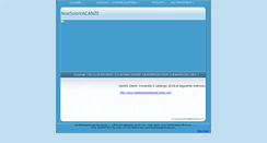 Desktop Screenshot of nonsolovacanzesas.it
